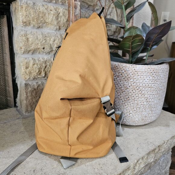 Harvest Label Tourer Backpack CORDURA® Golden Mustard Fold Top Bag Outdoors - Picture 2 of 9